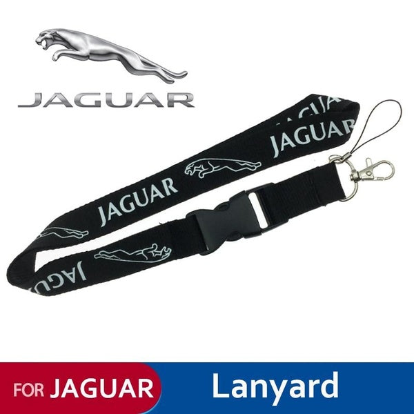 Porte-cartes avec lanière avec Logo de voiture, 1 pièce, pour Jaguar XFL XEL F PACE XJL XF XE XJ