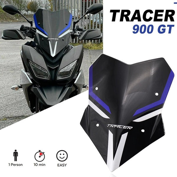 Motorcycle Parts Windscreen Windshield Deflectors Wind Shield Screen Protector FOR TRACER 900 & GT 2018 2019 2020 2021