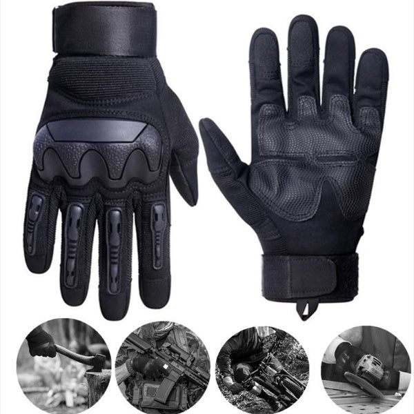 Outdoor Tactical Motorcycle Finger Gloves Touch Screen Gloves Riding Gloves Mountaineering Gloves Fitness Protection Training Gloves