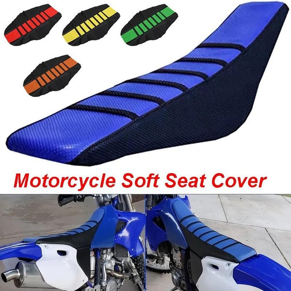 Dirt Bike Seat Cover, Universal Motorcycle Soft Skin Rubber Seat Covers, For Most Motorcycle Dirt Bike Pit Bike Off Road