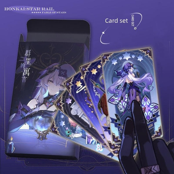 Honkai:Star Rail Originality Cards Game Perimeter Gift of Honkai:Star Rail 14 High-Definition Full-Color Pictures