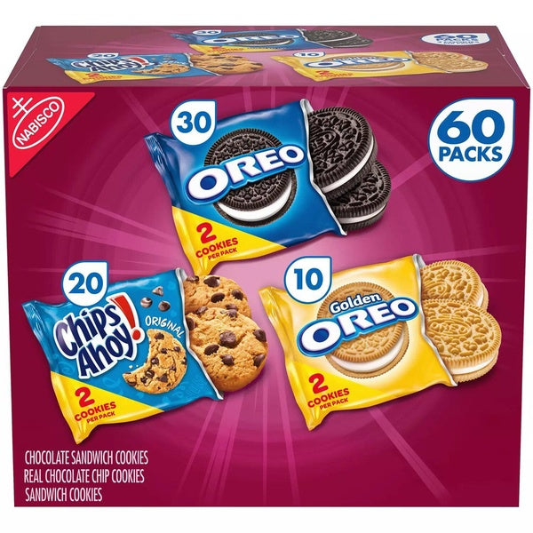 Nabisco Sweet Treats Variety Pack, 60 pk