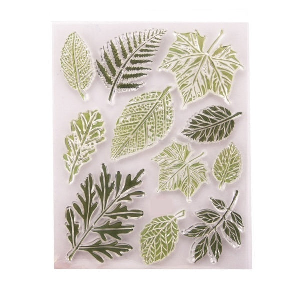 Leaves Stamp Transparent Silicone Stamps For DIY Scrapbooking