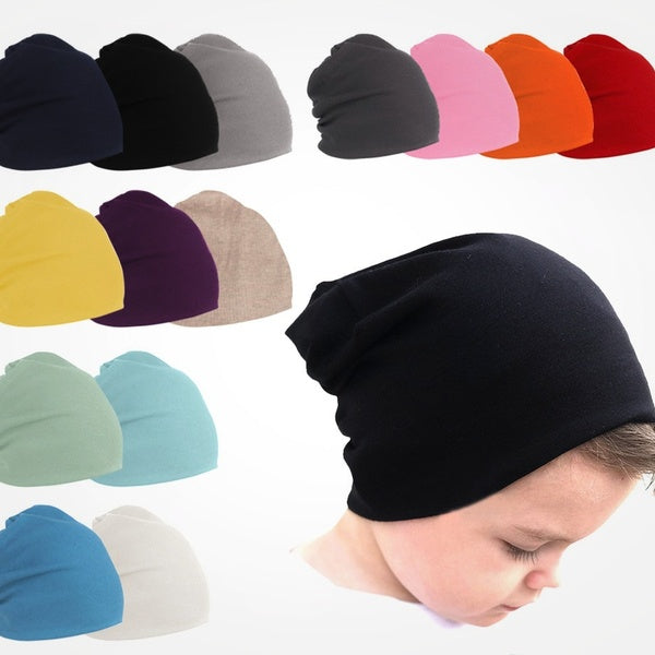New Kids Toddler Infant Baby Girls and Boys Cotton Beanie Hat Warm Slouchy Skullcap Hat Cap