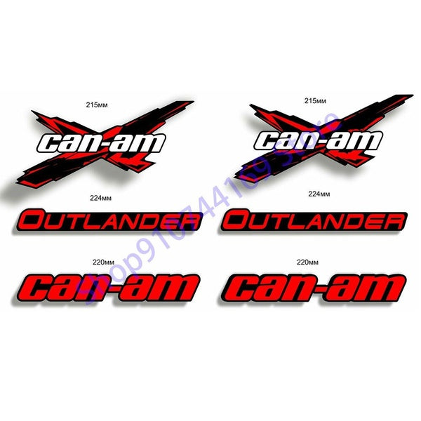 For BRP CAN-AM Decal Sticker Kit pvc stickers