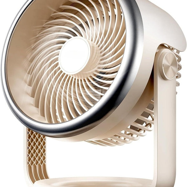 Desk Fan Portable Table Fan with USB and Strong Airflow, Quiet Operating Fan For Bedroom, Made Of Durable Material, Great For Office & Living Room &