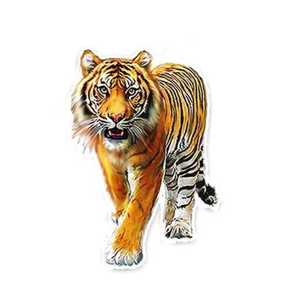 Tiger PVC Car Window Sticker Animal Decal