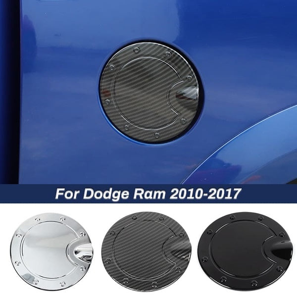 Car Fuel Tank Cover Trim for Ddge RAM 2010-2017 Fuel Gas Door Cap Fuel Filler Protector ABS Accessories