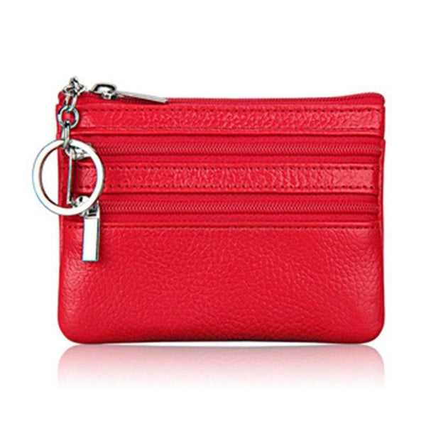 Porte-cartes ultra-mince pour femmes Petit portefeuille Mignon porte-monnaie Fille Mini portefeuille avec porte-clés Minimalisme