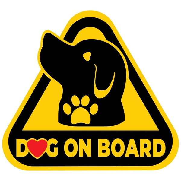Dog On Board Decal Car Truck Bumper 3M Sticker
