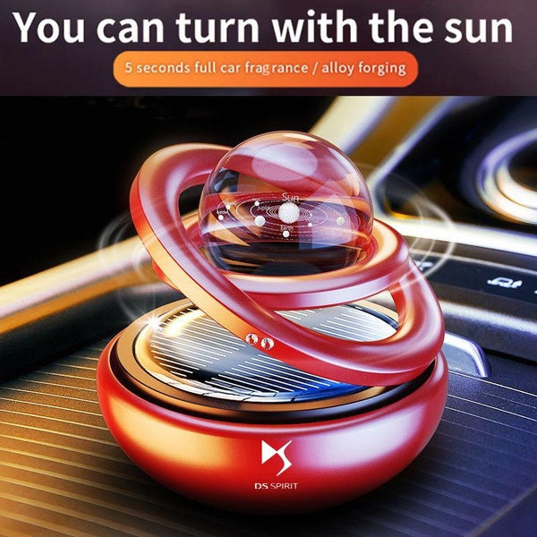 Solar Interstellar Car Air Freshener Rotating Aromatherapy Diffusing Accessories Interior Durable Original Perfume for DS