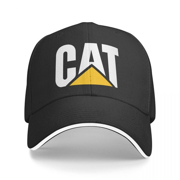 Cat Caterpillar Bulldozer Cap La Nouvelle Casquette De Baseball Imprimée Motif Personnalisé Casquette De Mode Chapeau Réglable Adulte Soleil Casquett