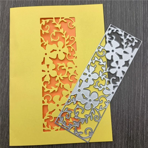 Flower Background Metal Cutting Dies for DIY Scrapbook Cutting Die Paper Cards Embossed Decorative Craft Die Cut