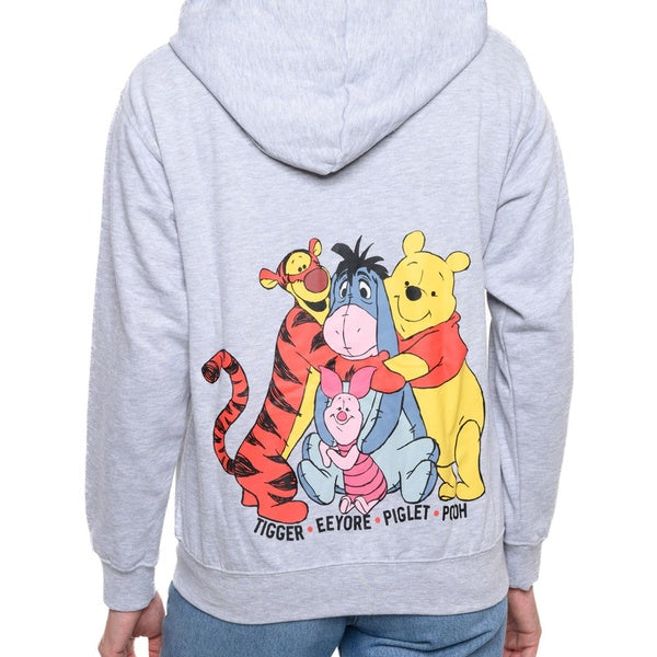 Disney Womens and Women's Plus Eeyore Winnie The Pooh Tigger Hoodie Sweatshirt