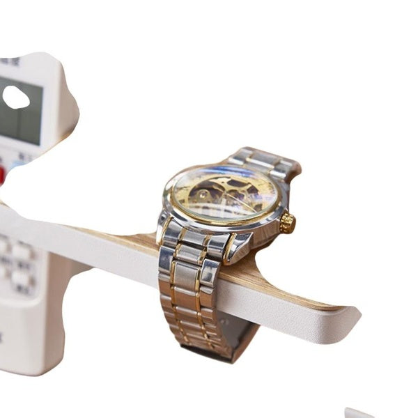 Japanese desktop coffee table, watch, mobile remote control, storage rack, household desktop jewelry sorting rack