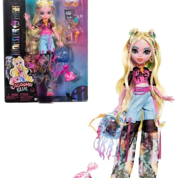 Mattel - Monster High Lagoona Blue Fashion Doll with Pet [COLLECTABLES] Paper Doll