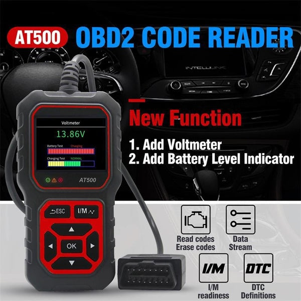 Majesun Scanner OBD2 pour voiture, lecteur de code OBD II, outil de diagnostic automatique amélioré en mode OBD complet