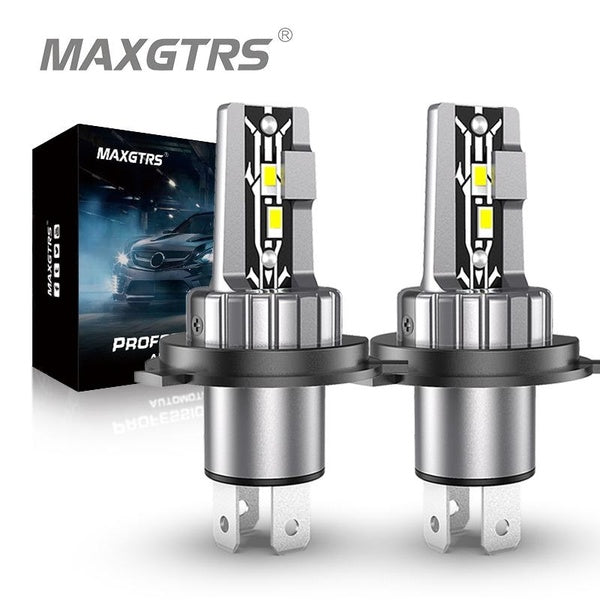Maxgtrs H4 - H7 - H8 - H11 9005 - HB3 9006 - HB4 5530 Chip LED Car Fog Lamp Driving Headlight - White (70W - 6000K - 12V - 2Pcs)