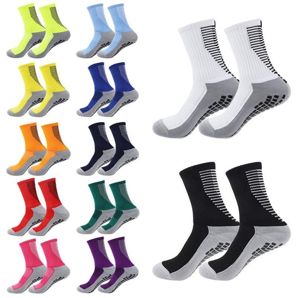 New Men Anti Slip Football Socks Sport Socks Non-slip Soccer Socks EUR 38-45