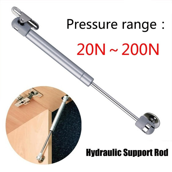 20-200N-2-20KG Hydraulic Hinges Door Lift Support for Kitchen Cabinet Pneumatic Gas Spring for Wood Furniture Hardware