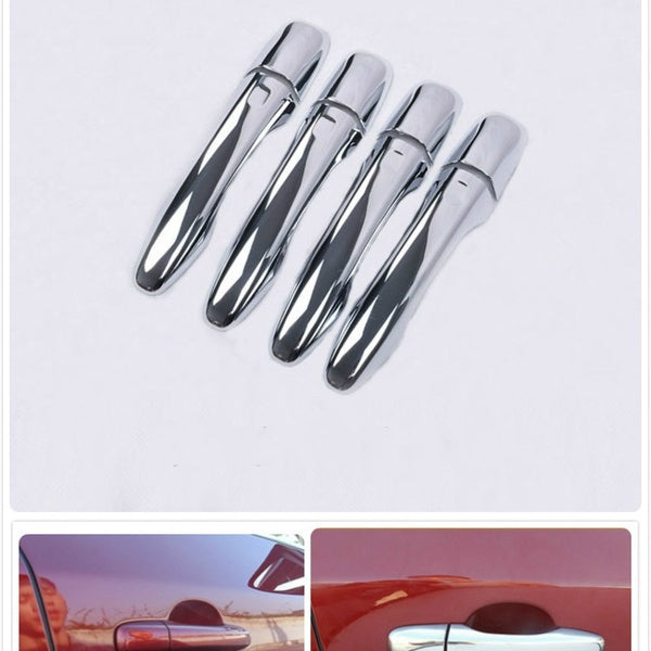 Car Styling Accessories For Volvo XC60 - Volvo S60L - Volvo V40 - Volvo V60 2016 2017 2018 2019 New ABS Chrome Car Door Handle Cover Trim Sticker ove