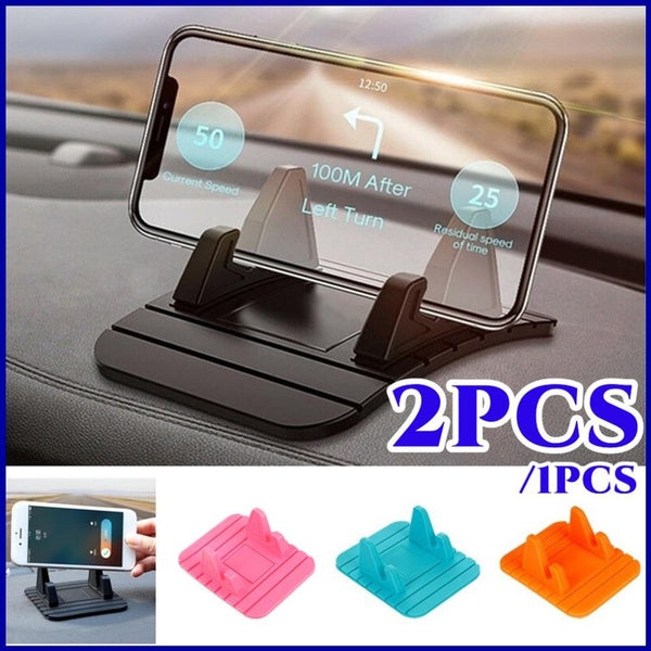 2-1 New Fashion General Anti-skid Car Mobile Phone Support Pad Car Dashboard Anti-skid Pad Mobile Phone GPS Support Mobile Phone Support Car and Desk