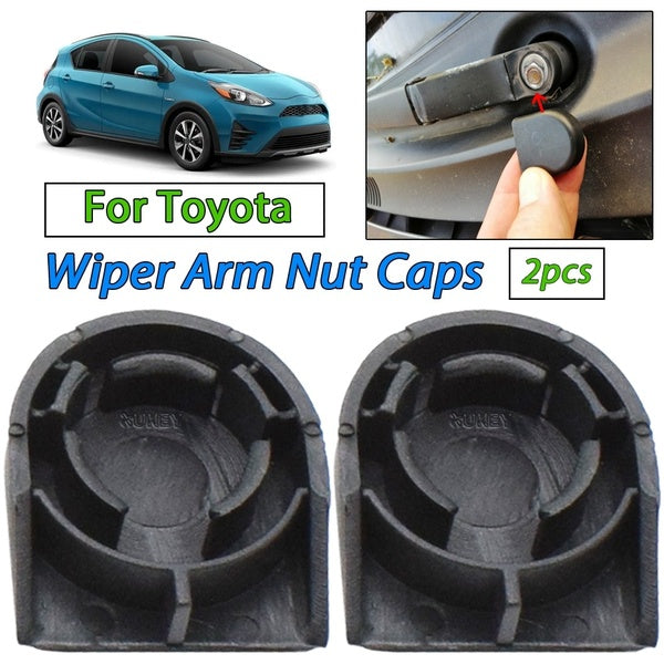 Xukey 2Pcs Wiper Arm Head Nut Cap Cover Windshield For Toyota Celica Camry Highlander RAV4 Tacoma Scion Prius Lexus OE# 85292-0F010