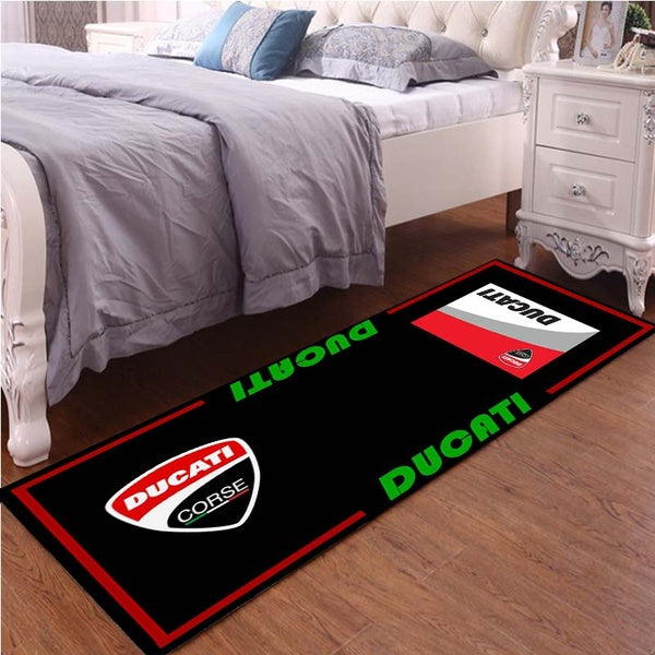 Ducati 3D Rug Bath Mat Bath Mat Non-Slip Kitchen Mat Bathroom Mat Bathroom Carpet