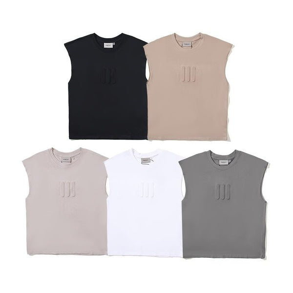 Men's Tank Top Sleeveless T-shirt Youth Summer Vest