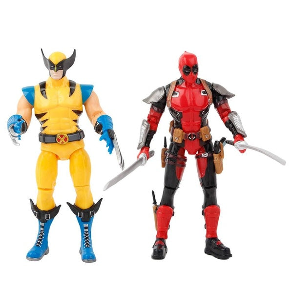 Cheap Sale Anime accessories X-men Deadpool & Wolverine PVC Figure Collectible Model Toys 18cm Matron Inn
