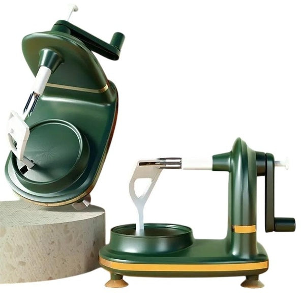 1pc Fruit Automatic Rotating Peeler, Stainless Steel Blades Apple CutterWith Apple Slicer, Kitchen Gadget