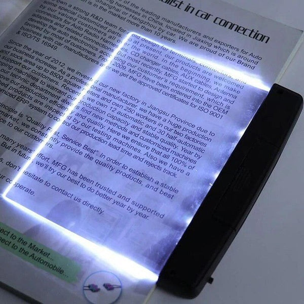 1PC-LED Wireless Book Lamp Dormitory Night Reading Eye Protection AAA Battery LED Creative Portable Table Lamp for Bedroom