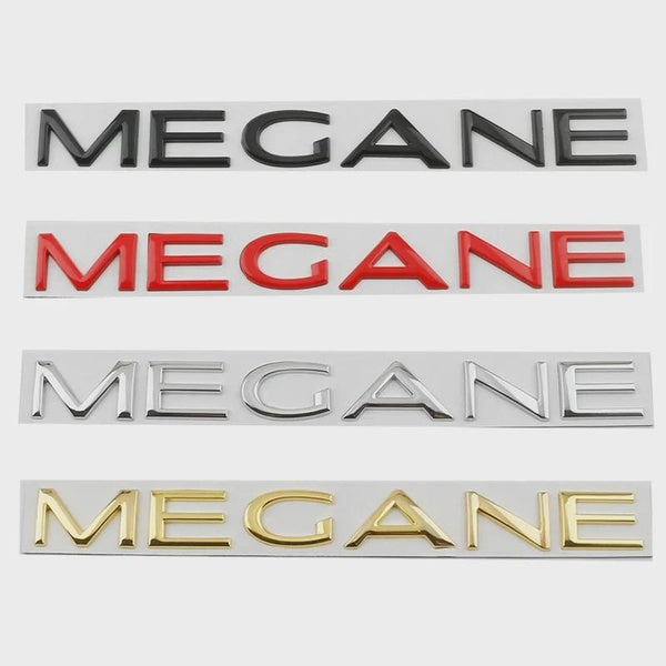 Car Badge Emblem Decals Sticker for Megane 1 2 3 4 MK1 MK2 MK3 MK4 RS Accessories