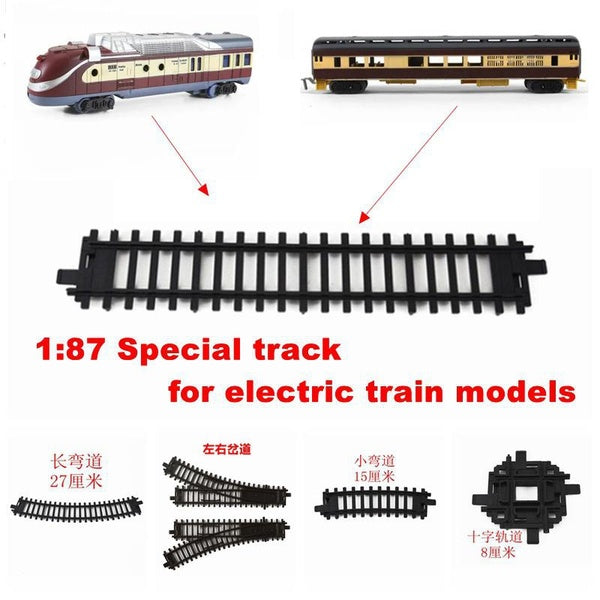 1:87 HO Scale General Train Track Rail Model Accessories 5 types Train Track Toys Model Matron Inn