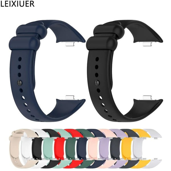 LEIXIUER Sport Strap for Mi Band 8 Pro-Redmi Watch 4， Silicone Smart Watch Accessories Official Bracelet Band Replacement Belt for Xiaomi Mi Band 8 P Matron Inn