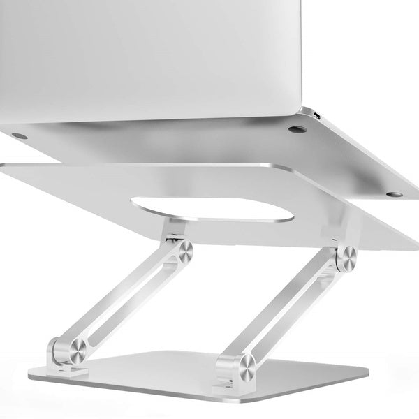 Laptop Stand, Laptop Riser with Heat-Vent to Elevate Laptop, Adjustable Desktop Holder Compatible for MacBook Pro-Air, Surface Laptop, Dell XPS, HP,