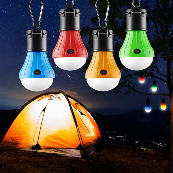 1-4 Pack Tent Lamp Portable LED Tent Light Emergency Lights Camping Tent Lantern Bulb for Hiking Fishing