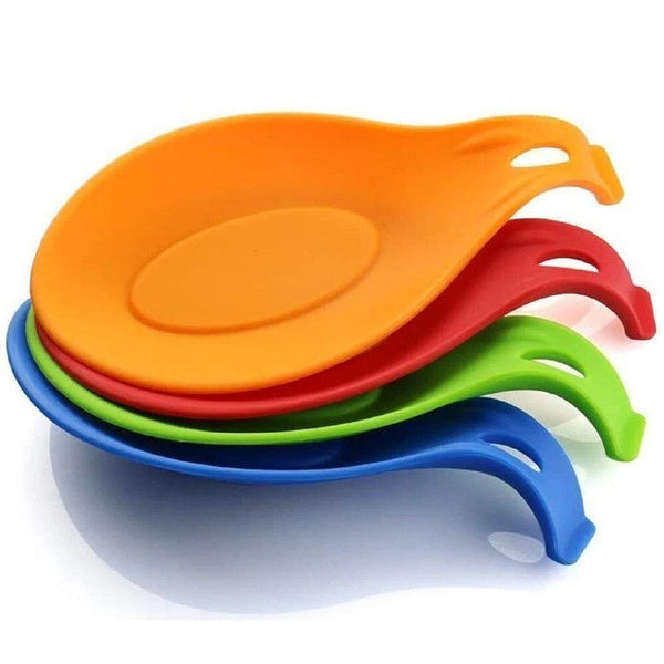 Repose-cuillère en silicone, support pour ustensiles de cuisine, fournitures de cuisine, support pour cuillères et louches, gadgets ménagers, coussin