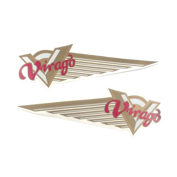 Motorcycl Emblem Badge Fuel Gas Tank Decals Stickers For Yamaha Virago XV125 XV250 XV400 XV535 XV700