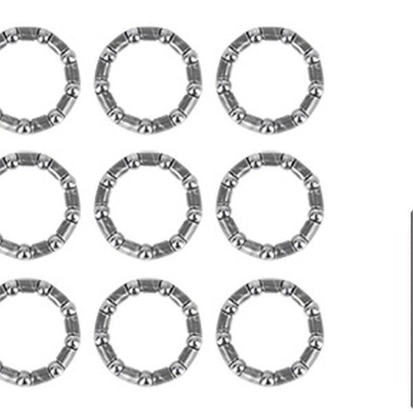 12 pièces 31mm x 9 cages de roulement à billes roulements à manivelle essieu moyen retenue de roulement de roue pour vélo
