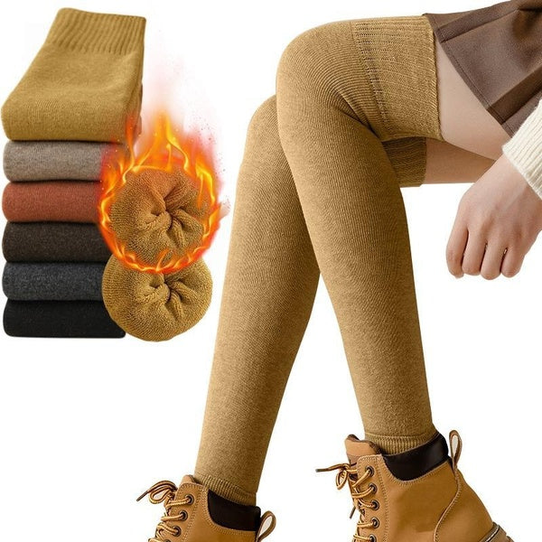 Girl Leg Warmer Knit Socks Long Socks Women's Leg Warmers Knitted Warm Foot Cover Arm Warmer Ladies Autumn Winter Crochet Socks Boot Cuffs