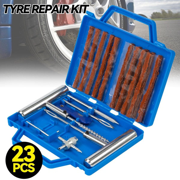 23Pcs-set Car Tire Repair Tool Tyre Repair Kit Bicycle Motorcycle Tire Repair Tool Hand Tools Professional Accessories