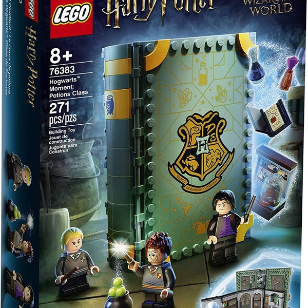 LEGO Harry Potter Hogwarts Moment: Potions Class 76383 Coffret de jeu en brique avec la classe de potions du professeur Rogue, nouveau 2021 (270 pièc