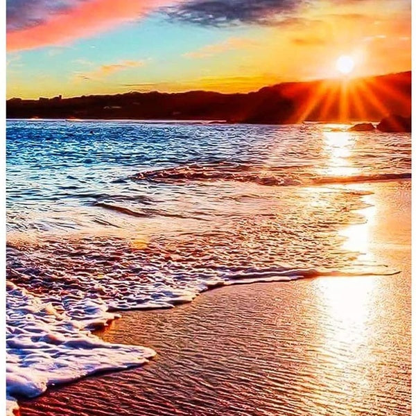 DIY 5D Full DrillDiamond Painting Kit, Digital Painting Round Diamonds, Adult DiamondPaintingDream Painting Kit, Crystal Diamond Art for Home Decorat