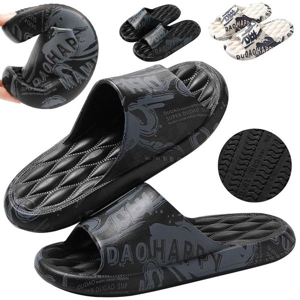 Women's Slippers Men's Slippers,Soft And Comfortable Women's Household Slippers,Non-slip Quick-drying Shower Slippers,Easy To Clean,Shower,Swimming,B