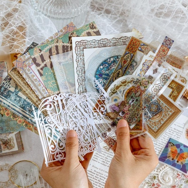 30 pièces INS Style Journal décoration autocollants Journal bricolage bâton étiquette Scrapbooking Album papeterie