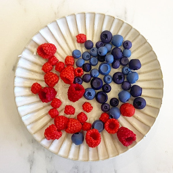 Blueberry Raspberry Wild Strawberry Simulation Fruit Silicone Mold Chocolate Baking Cake Aroma Candle Mold Cake Decorating Tools
