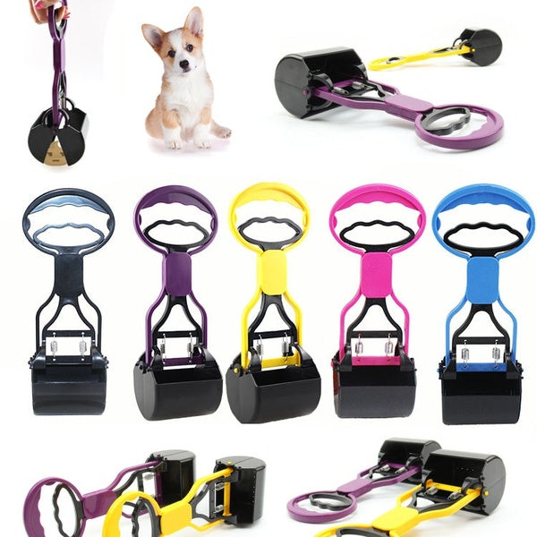Dog Toilet Picker Shovel Excrement Picker Puppy Clamp Toilet Excrement Cleaning Poop Tool Household Pet Supplies