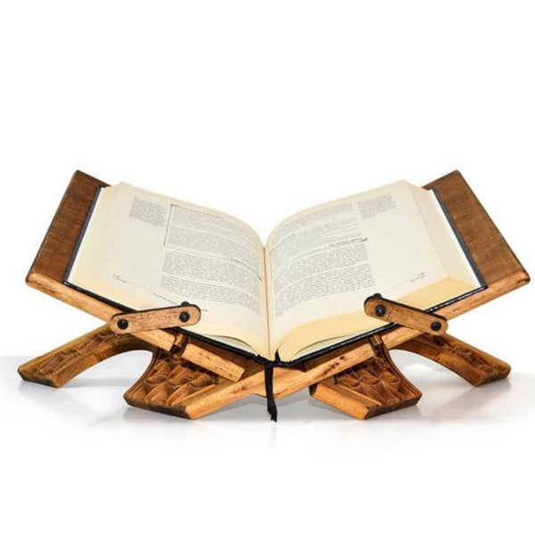 Portable Wooden Book Stand Quran Holder Vintage Book Stand Cookbook Stand Book Holder Reading Desk Reader Gift Birthday Gift