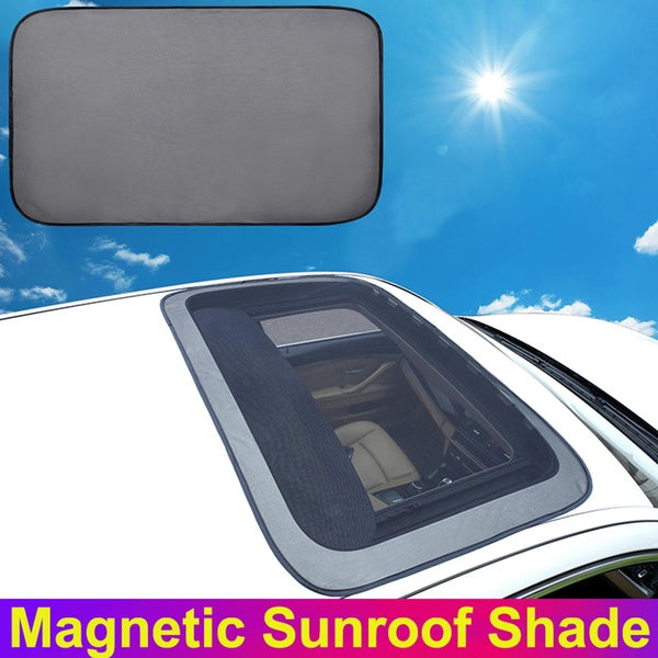 Magnetic Moonroof Sunroof Net Cover Awnings Shade Moon Roof Mesh Camping Bug Screen Sunlight Road Trip Summer for VAN SUV Tent